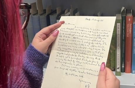 Reading Robert Frost Letter